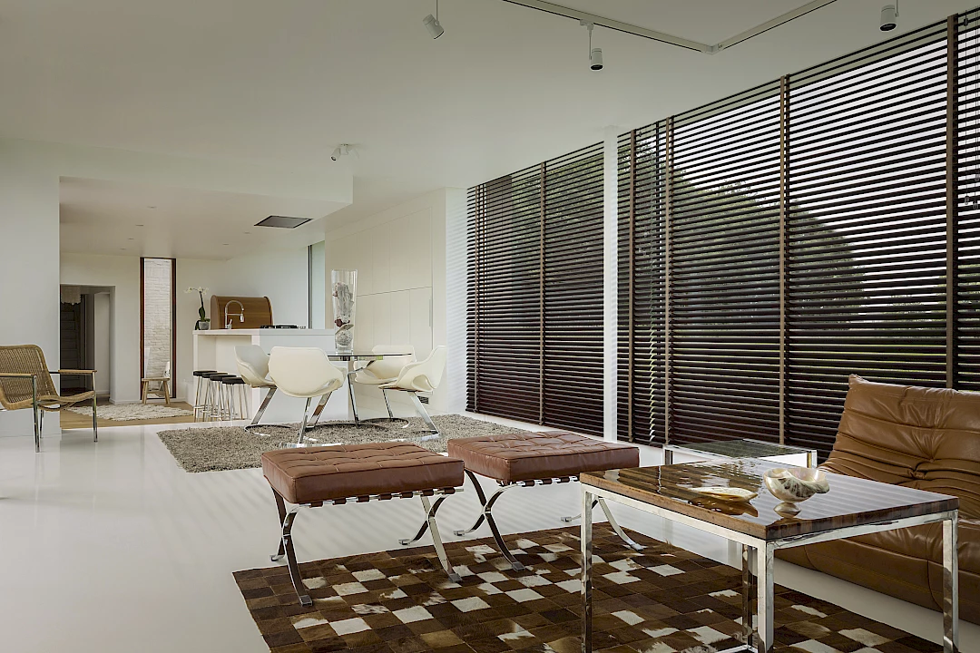 horizontale houten lamellen copahome woonkamer