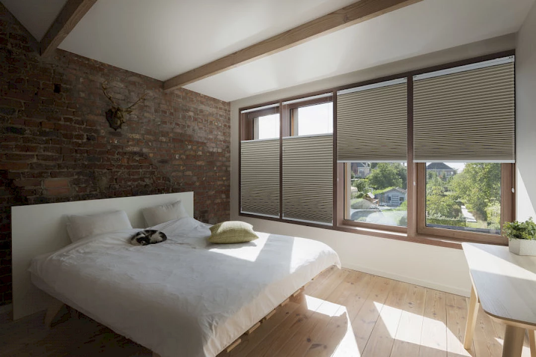 duette gordijnen slaapkamer copahome